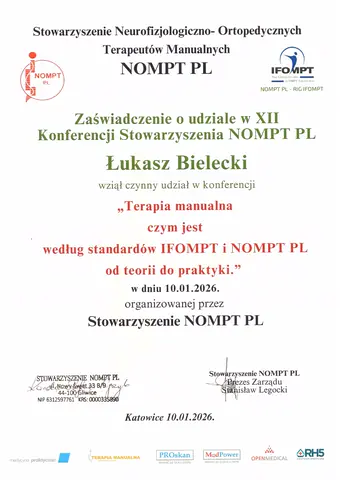Skan: XII Konferencja NOMPT PL — Łukasz Bielecki